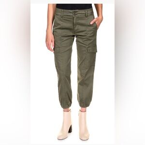 Rebel Cuffed Solid Cargo Pant (Contemporary)